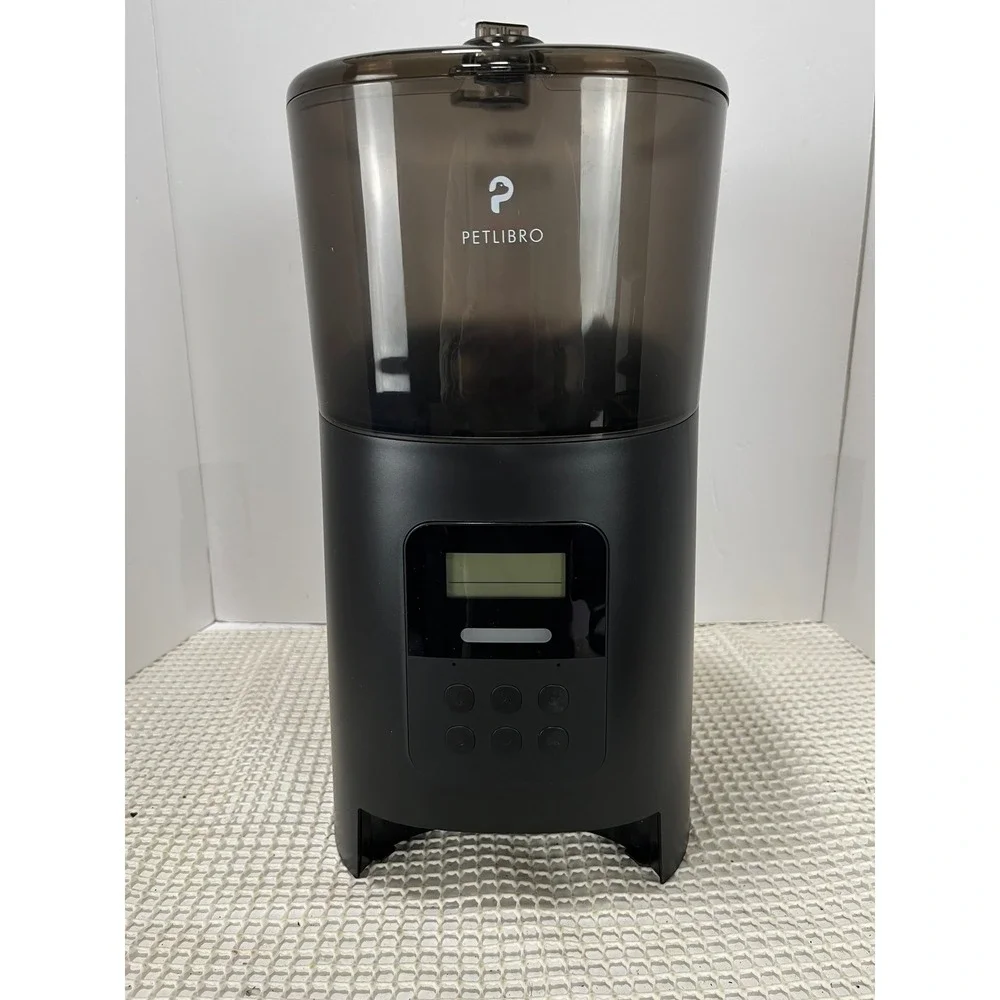 Petlibro Easy Feed 6L Automatic Pet Feeder Black LCDWiFi‎ Programmable